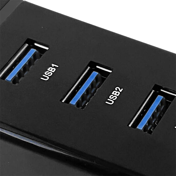 Hub USB 4 Portas, Extensão, Adaptador, Carregador e Cabo USB