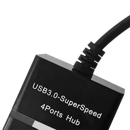 Hub USB 4 Portas, Extensão, Adaptador, Carregador e Cabo USB